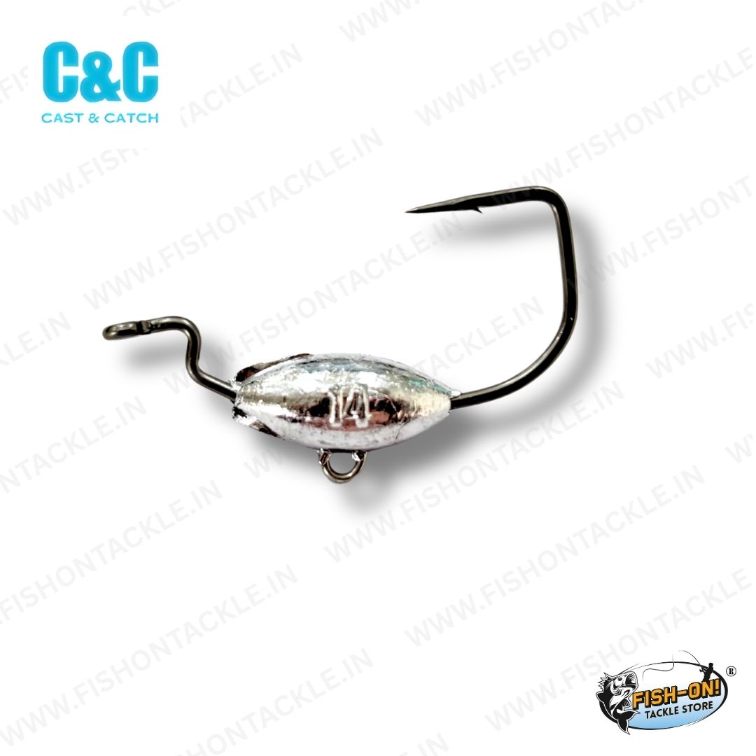 Cast & Catch Sure-Lock Worm Hook – 2X Strong