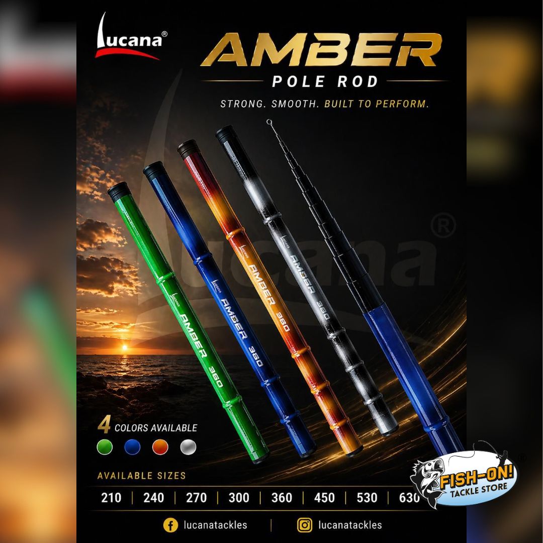 Lucana Amber Pole Rod