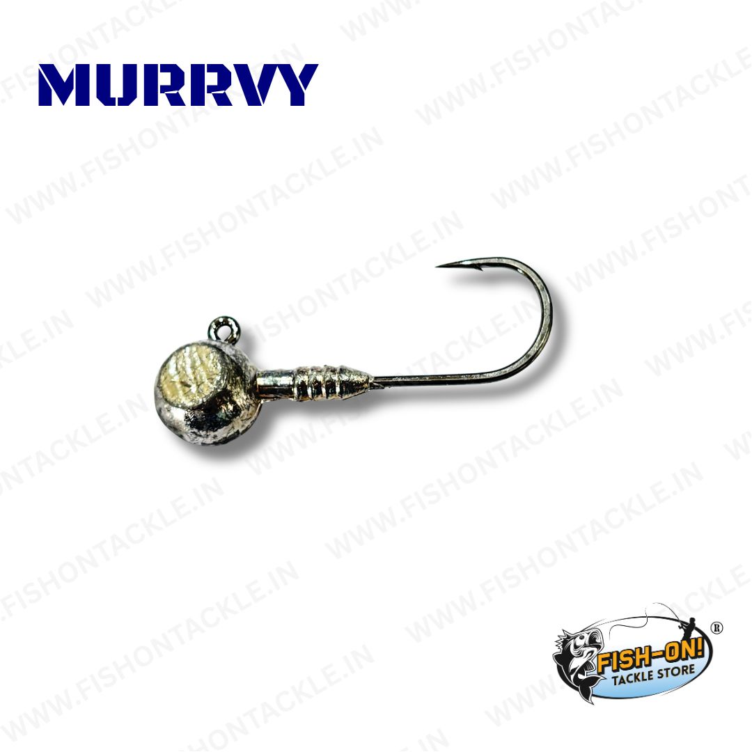 Murrvy Gol Jig Heads - Round Fishing Jig Heads