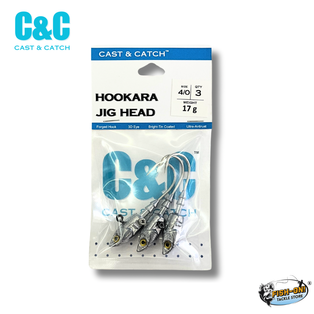 Cast & Catch Hookara Jig Heads