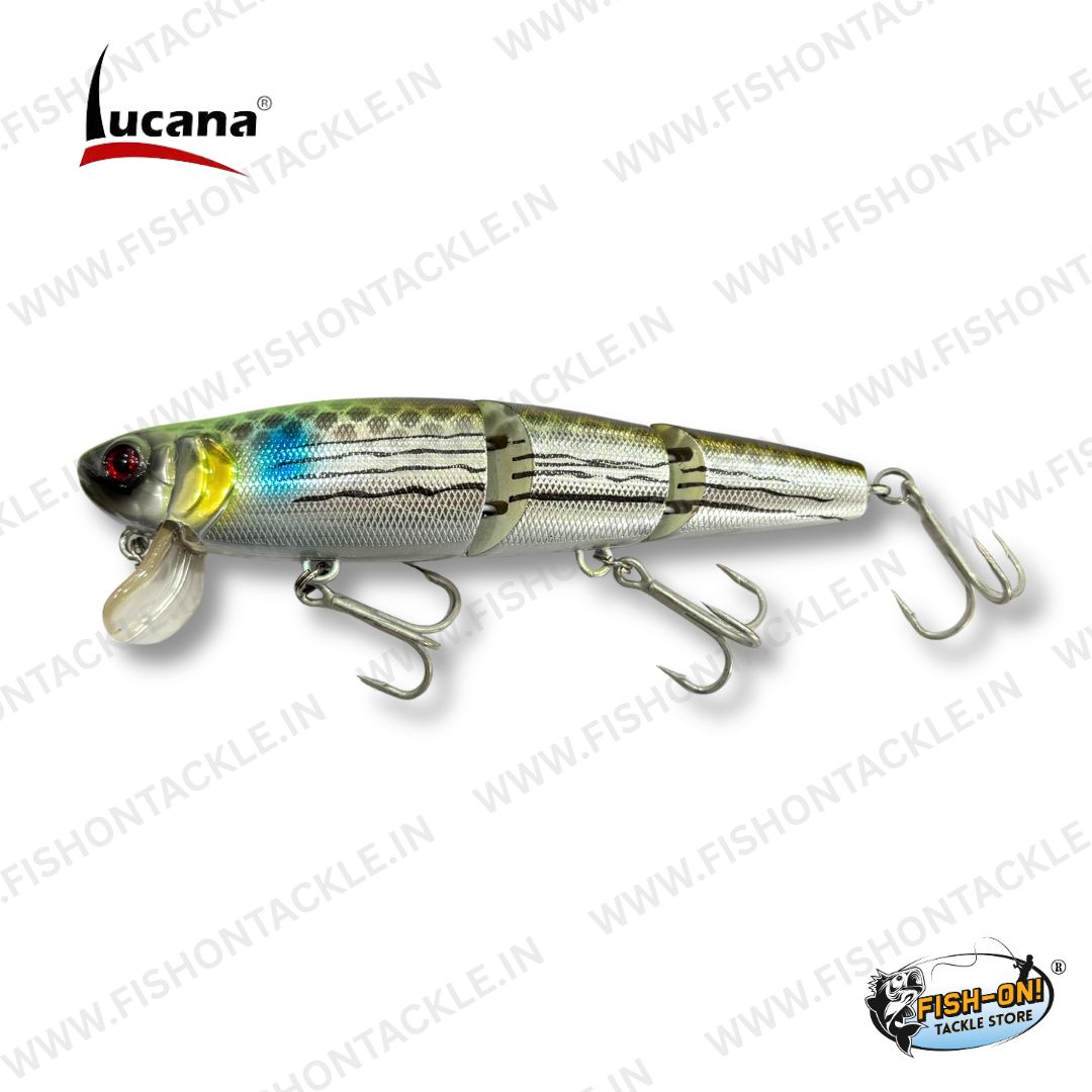 Lucana Black Mamba 115F Floating Minnow – 19.5g