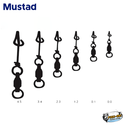 Mustad Fatach Clip With Ball Bearing Swivel