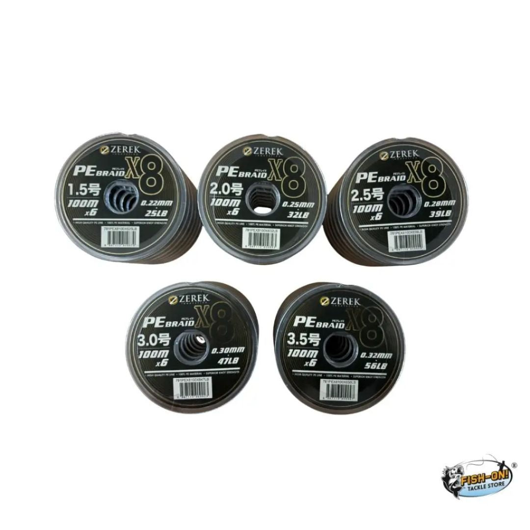 Zerek PE x8 Braid Line