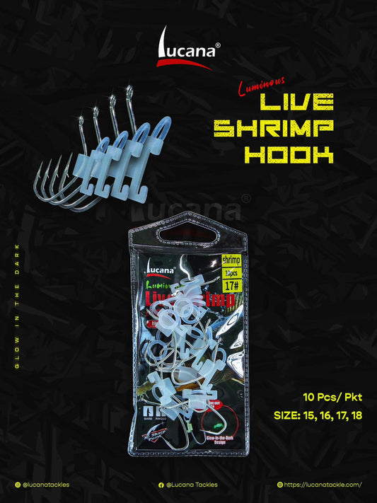 Lucana Live Shrimp Hook