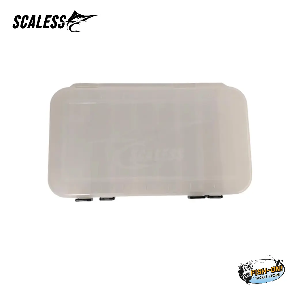 Scaless 14 Compartment Tackle Box with Hook Compartment