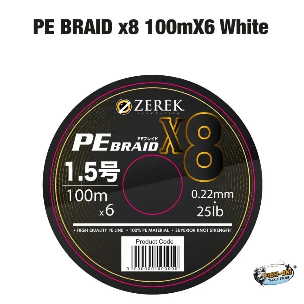 Zerek PE X8 Braid Line