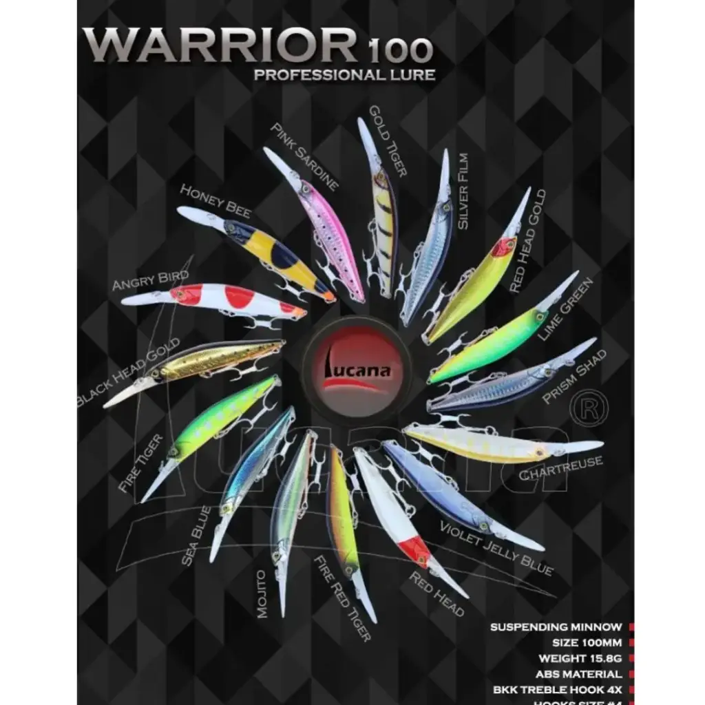Lucana Warrior 100mm 15.8g