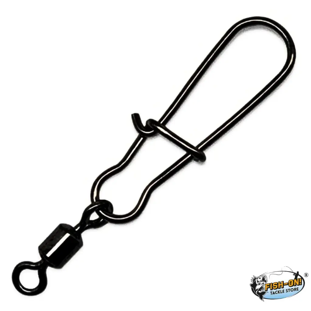 Crimson Duo lock Snap Rolling Swivel