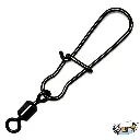 Crimson Duo lock Snap Rolling Swivel