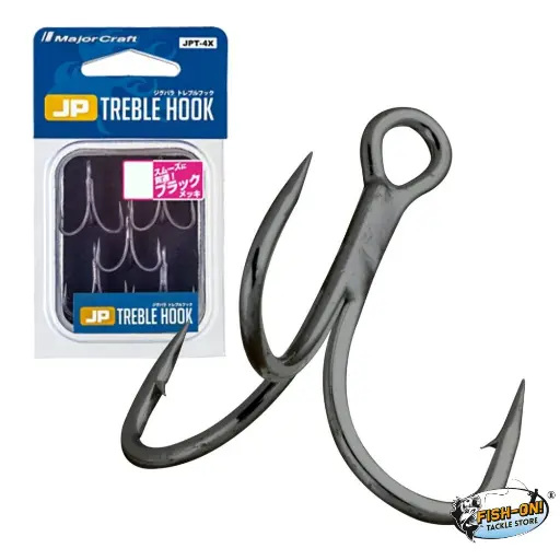 MajorCraft JigPara 4X Treble Hooks
