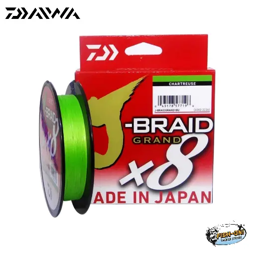 Daiwa J-Braid X8 Chartreuse 135m