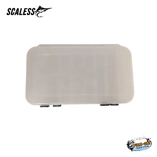 Scaless 14 Compartment Tackle Box with Hook Compartment