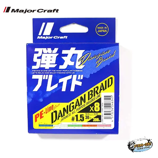 Majorcraft Dungan Braid X8 Multi-Colour 300m