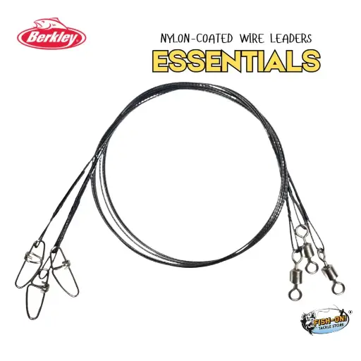 Berkley Essentials Nylon Coated Wire Leaders