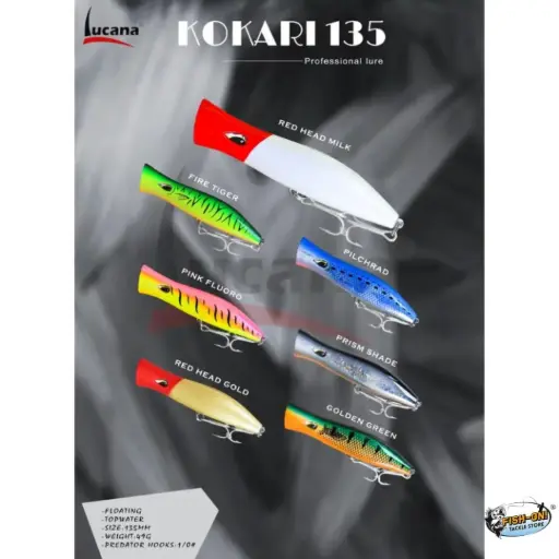 Lucana Kokari Popperr 135mm 49g